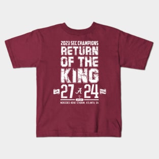 ALABAMA RETURN OF THE KING Kids T-Shirt